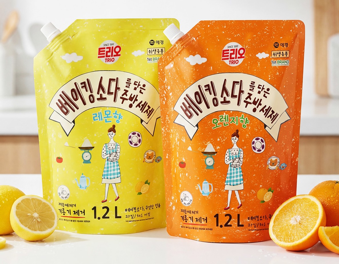 트리오 베이킹소다를 담은 주방세제_연출컷(1).jpg